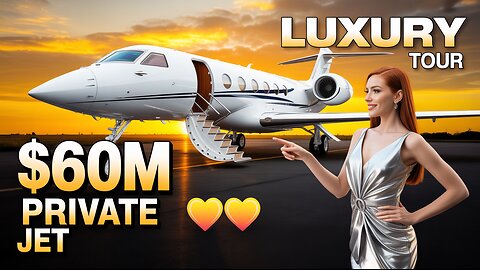 Inside $60 Million Gulfstream G600 Private Jet ✈️💎 Ultimate Luxury Tour