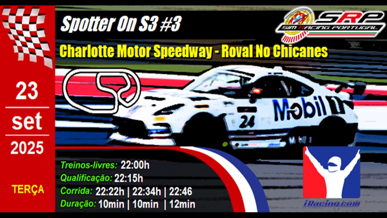 🇵🇹 [iRacing Live] 🇵🇹 Spotter On S3 @ [Legacy] Phoenix Raceway - 2008 - Road Course