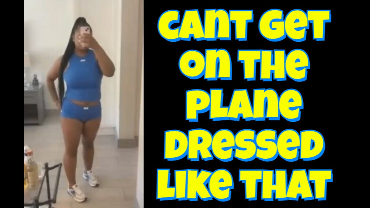 Anthony Cumia: dressed inappropriately cant get on the plane
