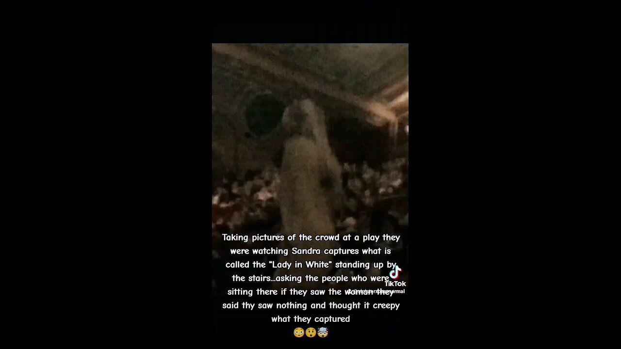 Lady in White captured in picture