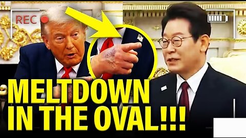 Trump has DISASTER PRESSER with SOUTH KOREA PREZ