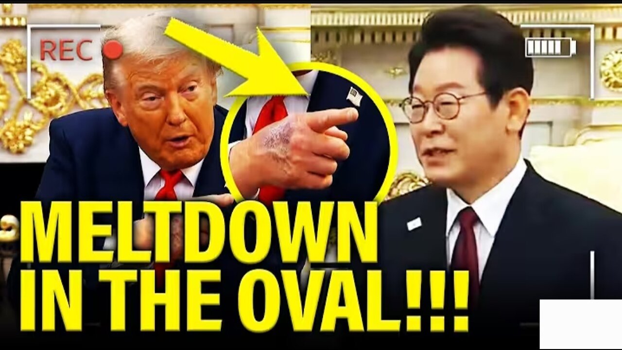Trump has DISASTER PRESSER with SOUTH KOREA PREZ