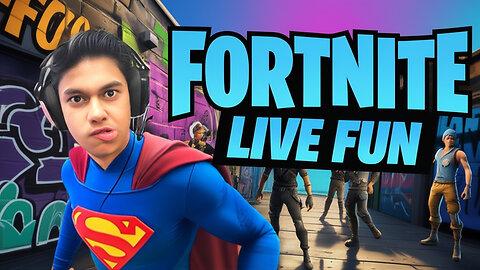 "🦸 ♂ I Am Superman in Fortnite Rush! Epic Powers & Unstoppable Wins!"