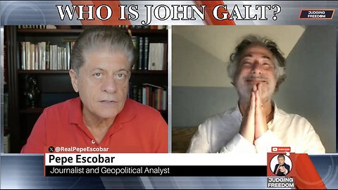 JUDGING FREEDOM W/ PEPE ESCOBAR LIVE FROM SHANGHAI. THE FALLOUT FROM TARIFFS FROM A CHINA VIEWPOINT.