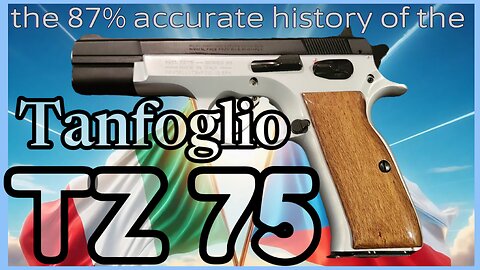 History of 1980's Tanfoglio TZ75