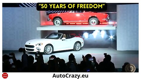 Fiat 124 Spider Celebrates 50 Years | Timeless Italian Roadster Turns 50
