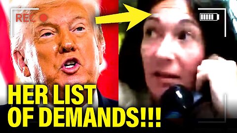 Ghislaine BLOWS UP Congress Meeting with DEMANDS