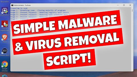 How To Quickly Remove Spyware & Virus With System Clean Up FurtiveX Malware Removal Script