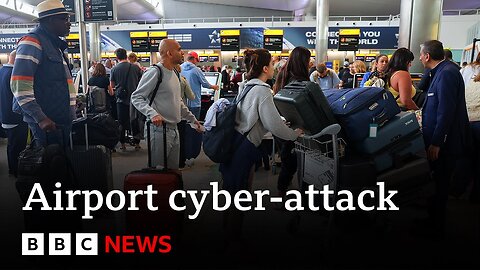 Cyber-attack causes delays at three European airports |