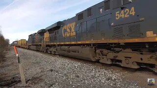 CSX Trains from Sterling, Ohio November 9, 2024 Part 3