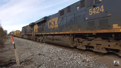 CSX Trains from Sterling, Ohio November 9, 2024 Part 3