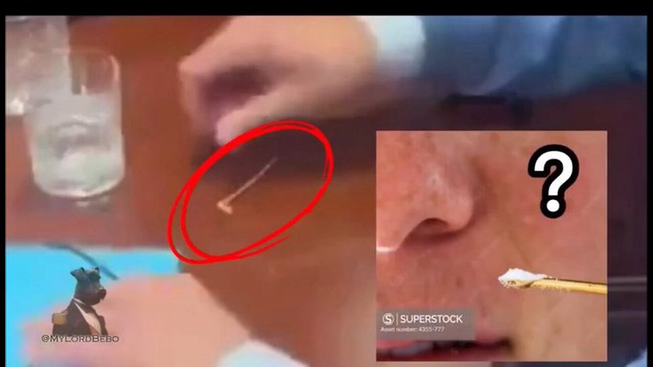 French President with coke and a coke spoon???