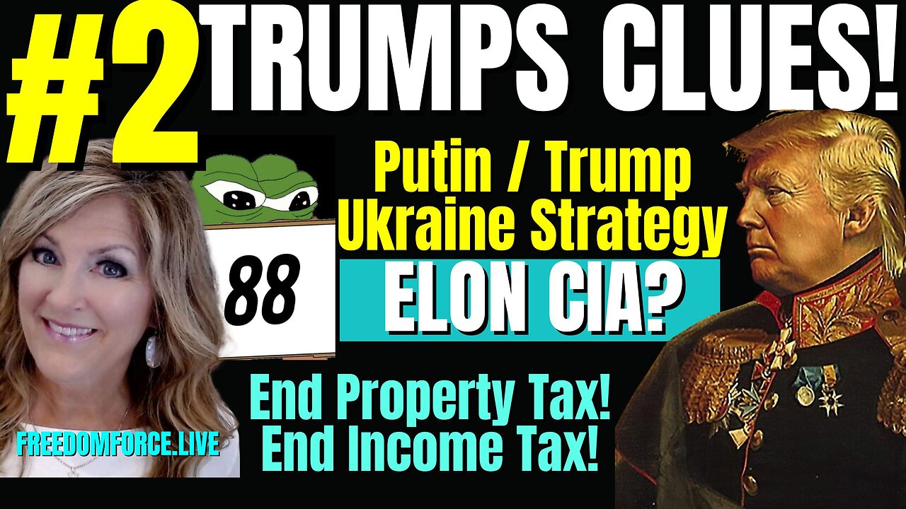 Part 2 Trump Clues with Melly! Ukraine, Elon CIA, 88, End Taxes Sunday 7-6-25
