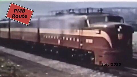 Pennsylvania Railroad Fire Video Historic Footage
