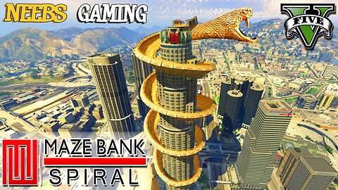 GTA 5 - MAZE BANK SPIRAL RAMP - SOUL SWITCHER GUN - FUNNY MOMENTS (Gameplay Video)