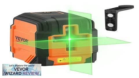 VEVOR Laser Level 50ft Self Leveling Manual Green Cross Line Laser IP54 Review