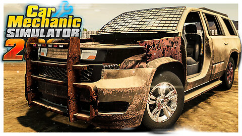 Restoring a Police SUV After Being Destroyed By Protestors! // Car Mechanic Simulator 2021