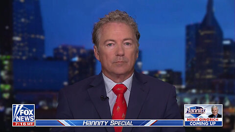 Rand Paul Warns Biden Administration May Have A 'Catastrophe They Can't Contain'