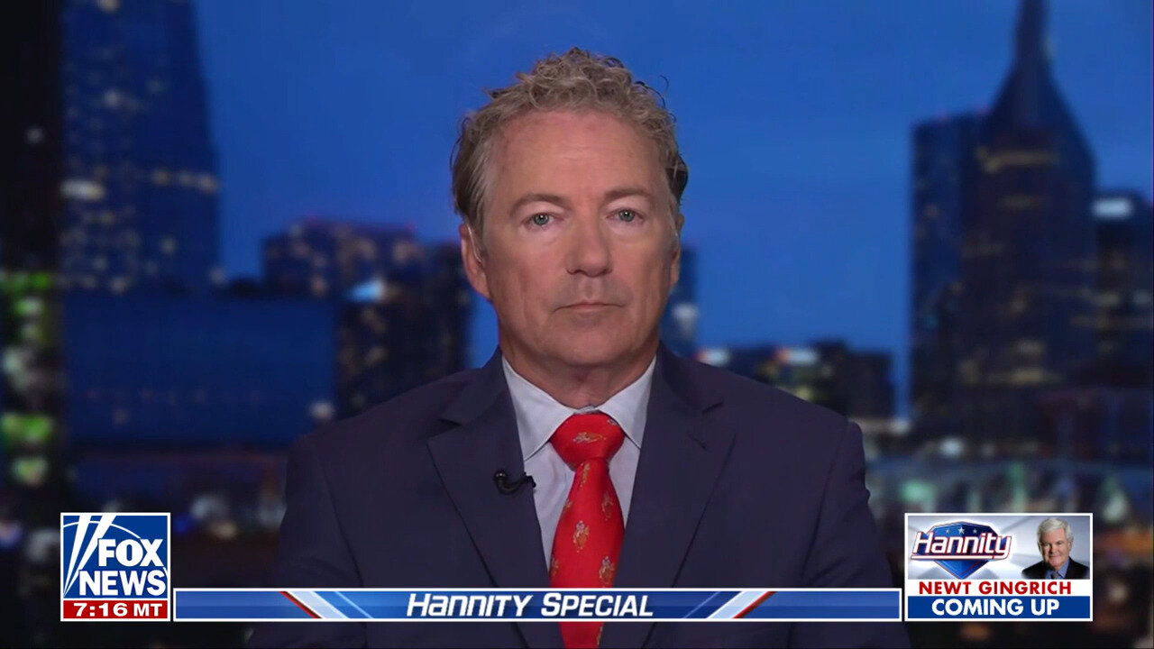 Rand Paul Warns Biden Administration May Have A Catastrophe They Cant Contain