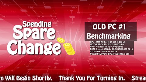 OLD PC #1 Benchmarking
