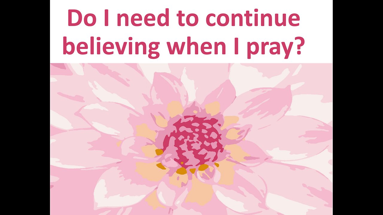 April 19 (Year 4) Do I need to keep believing after I pray? - Tiffany Root & Kirk VandeGuchte