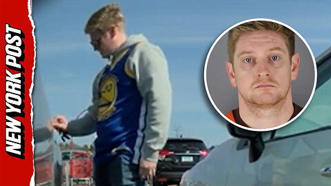 Watch moment Minnesota DHS employee keys six Teslas in protest