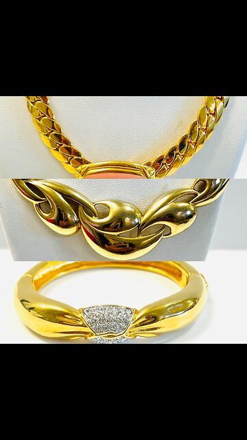 Shop Trifari & Gold Jewelry On Etsy at Lena’s Vintage Goods