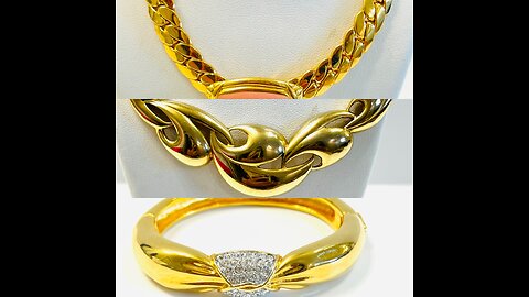 Shop Trifari & Gold Jewelry On Etsy at Lena’s Vintage Goods