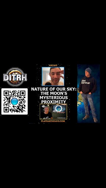 Unveiling the Deceptive Nature of Our Sky: The Moon's Mysterious Proximity - Interview With Flat Earth Dave - ami1649 [Aug 14, 2023]