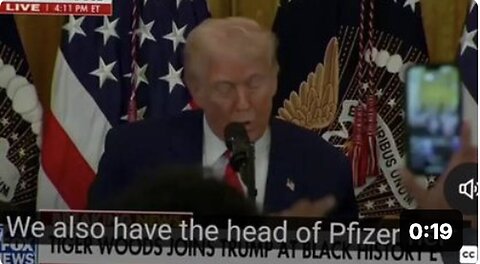 "Trump Expresses Gratitude to Pfizer's Albert Bourla"