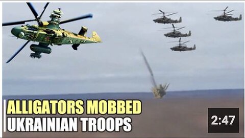 "Russian Alligators Storm Torske in Krasnolimansk"