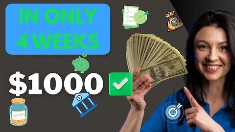 How To Save $1,000 in 30 Days With This Simple Method (Guaranteed To Work)