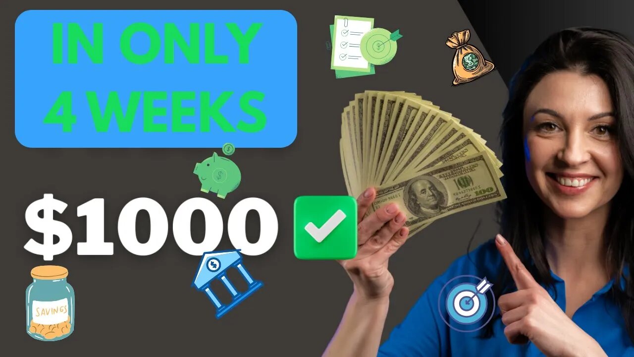 How To Save $1,000 in 30 Days With This Simple Method (Guaranteed To Work)