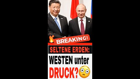 Seltene Erden: Chinas lautloser Schlag gegen den Westen! ⚡😳