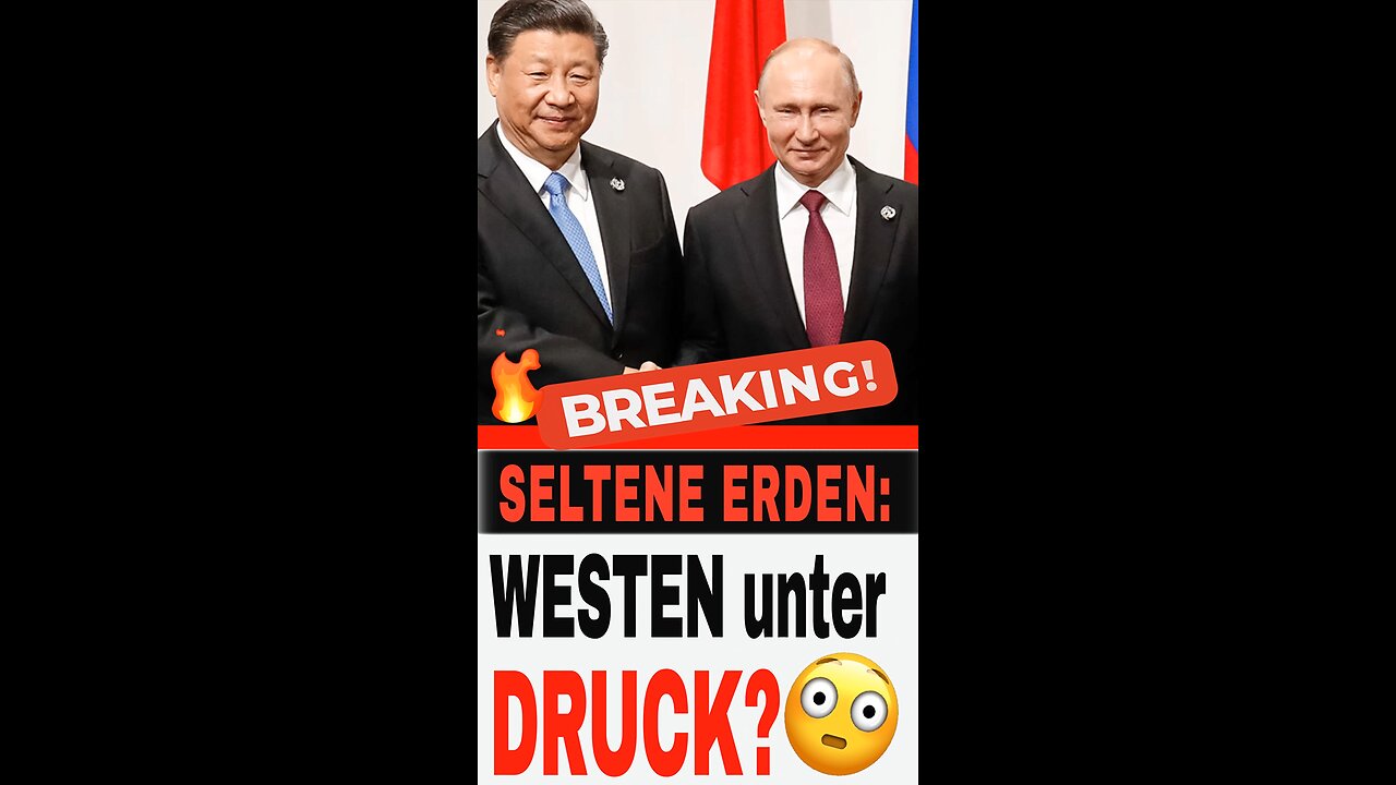 Seltene Erden: Chinas lautloser Schlag gegen den Westen! ⚡😳