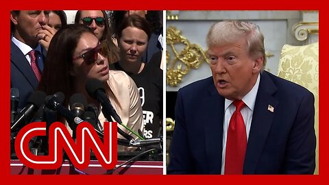 Trump calls Epstein case a 'Democrat hoax' minutes after survivor says 'this is not a hoax'