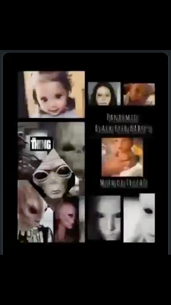 Black Eyed Children born to vaccinated Parents, Human and Animal Hybrids and GMO Babies