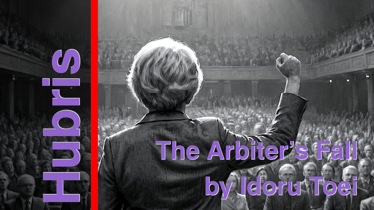 The Arbiter’s Fall by Idoru Toei, the title of a scene from "Hubris"