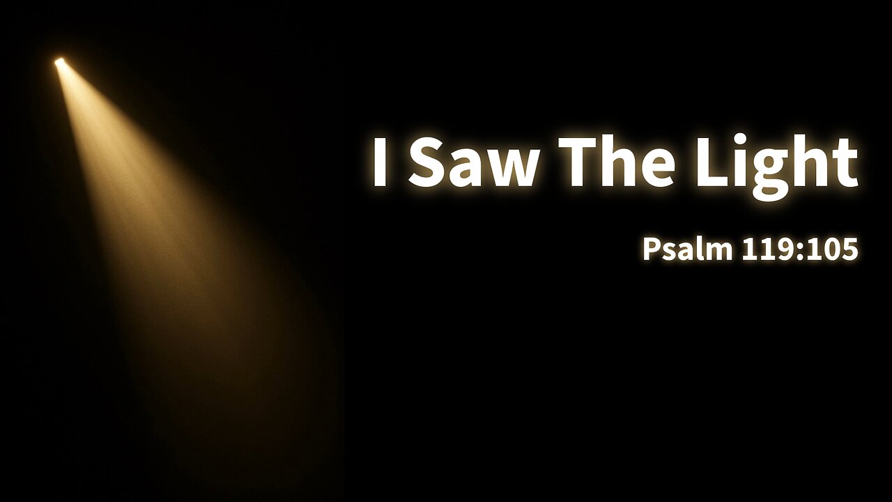 I Saw The Light - Sunday Service - 11/16/2025