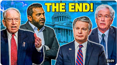 It’s OVER: Kash Patel Reveals Classified Files That Shake Christopher Wray & Bill Burns!