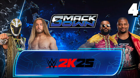 WWE 2K25 Smackdown May 9th 2025 - Match 4: Fraxiom get a BIG WIN!