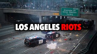 LIVE: TROOPS & RIOT POLICE in Downtown LA 🔥 Day 6 of Anti‑ICE "Unrest"
