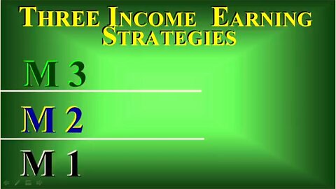 "3 Income Strategies That Will Make You Rich | M3 Is The Key!"