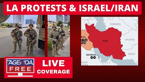 LA Protests & Will Israel Attack Iran? - LIVE Double Breaking News Coverage