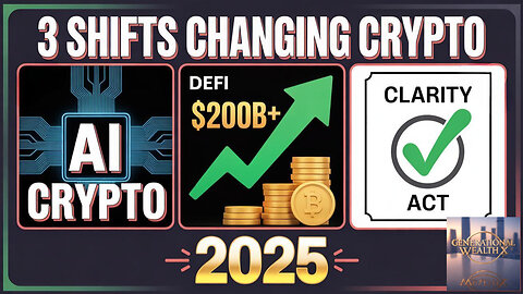 3 Crypto Shifts Happening RIGHT NOW That Could Make You Rich in 2025