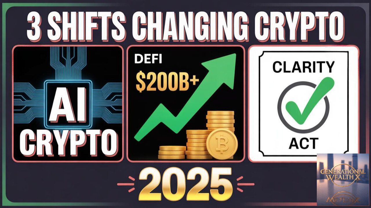 3 Crypto Shifts Happening RIGHT NOW That Could Make You Rich in 2025