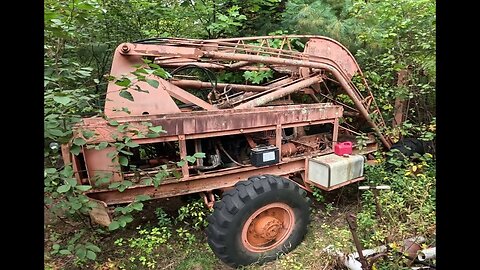 Ultimate Forklift? 12 Hydraulic Cylinders, 4WD, 4WS, and a Slant Six!