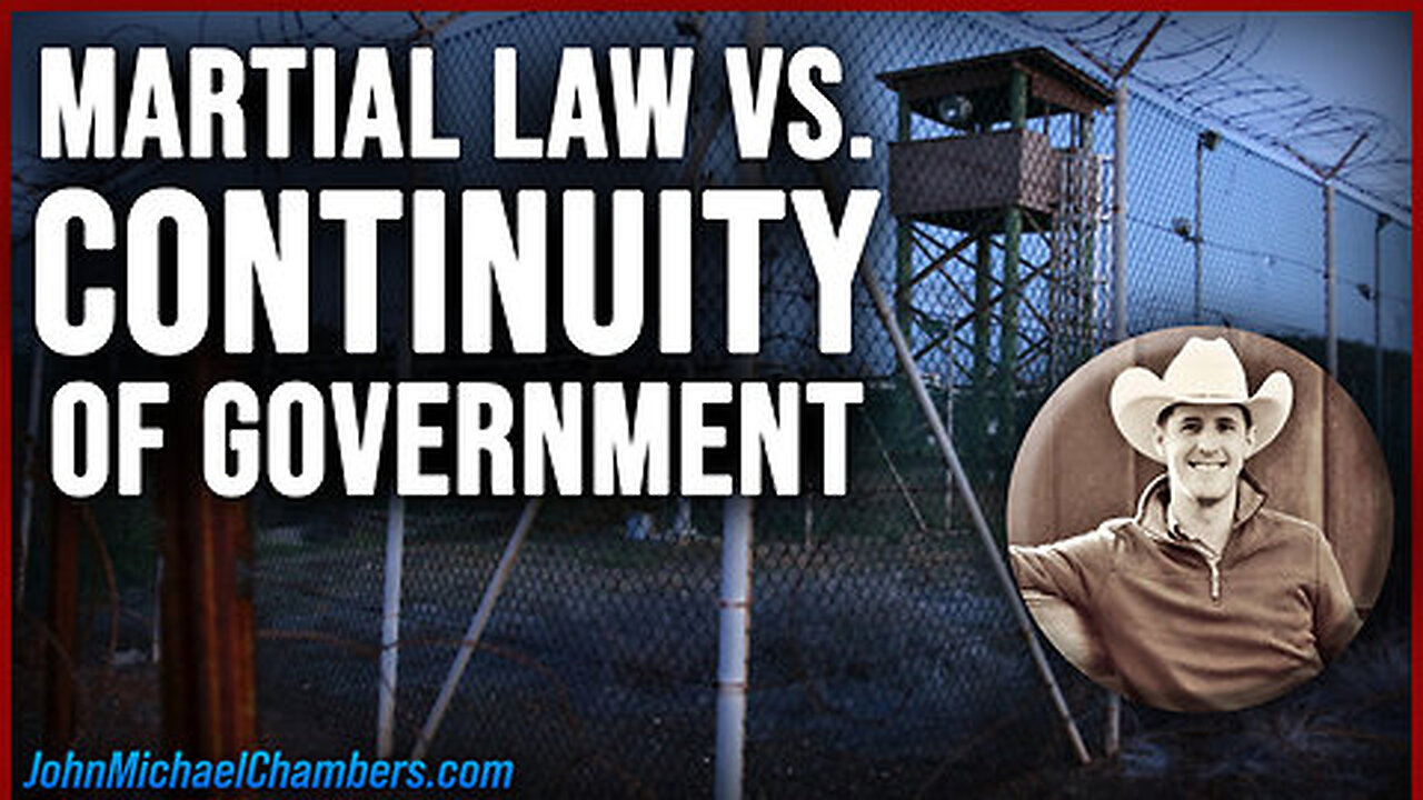 Derek Johnson Exposes the Hidden Operation | Martial Law vs. Continuity of Government