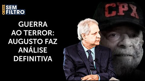 Augusto exalta operação policial mais vigorosa da história: 'Rio está à deriva'