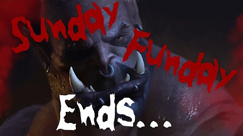 Sunday Funday Ends...